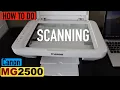 Canon Pixma MG2500 Scanning Scan To PDF