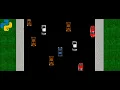 SIMPLE TRAFFIC RACER GAME IN PYTHON WITH SOURCE CODE