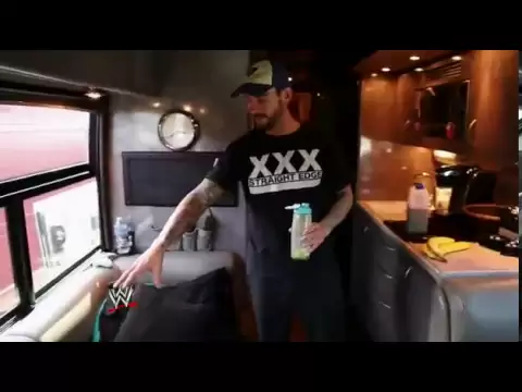 Take a tour of WWE Champion CM Punk's bus
