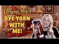 Vlogmas 2025 Day 1: Dyeing My Own Yarn Advent Calendar! 🧶🎄