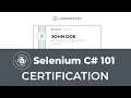 Selenium C 101 Certification TestMu AI Certifications Selenium API Testing