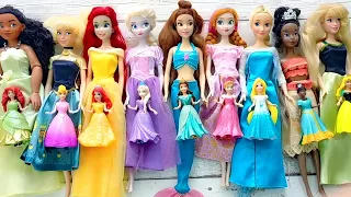 Disney Princess Dress Transformation DIY Miniature Ideas For Barbie Wig Dress Faceup And More 