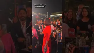 بسمة بوسيل كتغني قدام راجلها تامر حسني ياختي على شوفات 