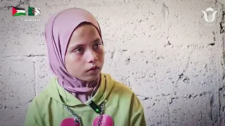 جمعية البركة الجزائرية تلبي النداء وتزور الطفلة سجى في محافظة غ زة والشمال 