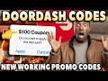ALL NEW DoorDash Coupon Code for Free Food Doordash Promo Codes 2025