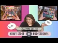 Cheap vs Expensive - Glitter Face Paint Palettes