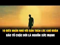 Download Lagu Bão tố cuộc đời là nguồn sức mạnh to lớn:10 Điều nhắn nhủ với bản thân trong những lúc khó khăn nhất