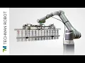 V2A035 TM AI Cobot - Depalletizing Cobot for Empty Plastic Bottles ft EAR-FLAP
