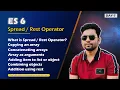 ES6 Day 7 Spread and Rest Operator in JavaScript