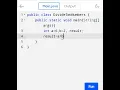 Division of two numbers using Java programming