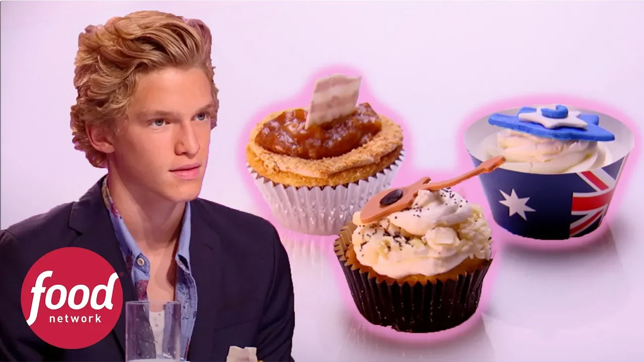 CODY SIMPSON COME MUITOS CUPCAKES! A GUERRA DOS CUPCAKES FOOD NETWORK BRASIL