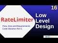 Design Rate Limiter Low level design Full code Interview