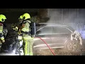 Lagu Auto gaat in vlammen op Mellvill van Carnbeestraat Tiel 01 12 2019