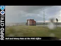 Hail and Heavy Rain at the Office - Timelapse June 22 2026