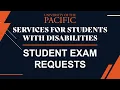 Student Exam Requests