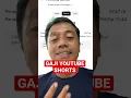 Download Lagu Nangis..Gaji YouTube Short Terbaru, Kok Segini #shorts #gajiyoutuber