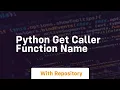 python get caller function name