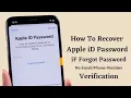 How To Recover Apple iD Password Recover Apple iD Passwod iF Forgot Password Email Number 2023