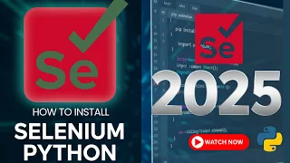How to Install Selenium with latest Python 3 14 on Windows 2025 Update Python Tutorial