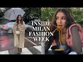 Download Lagu Milan Fashion Week in Rain, bring the Drama, Devil Wears Prada, Dolce, Ferragamo, Max Mara and more