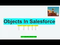 Salesforce Admin-9 How to create Objects in Sales force