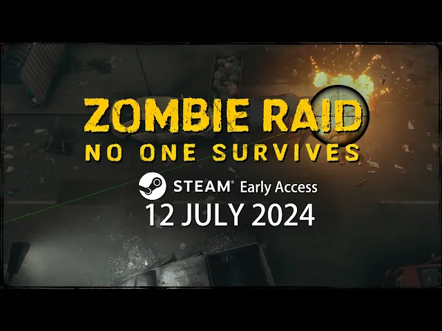 ZOMBIE RAID: No One Survives - Launch Date Announcement Teaser