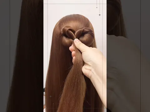New half updo for medium long hair #shefav #hairclips #hairstyle #hairtutorial #hacks #updo #shorts