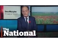 Rex Murphy Poetry and War