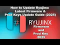 How to Update Ryujinx Latest Firmware Prod Keys Update Guide september 2025