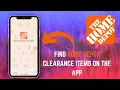 Hidden Deals How to Find Clearance Items on the Home Depot App - 2025