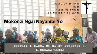 mokonzi ngai nayambi yo par la chorale lisanga de saint augustin de lemba