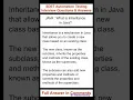 JAVA What is inheritance in Java SDET Automation Testing Interview Questions Answers