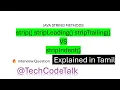 99 Java Developers Confuse These String Methods strip vs stripLeading vs stripTrailing