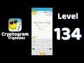 Cryptogram Tripledot Level 134 Answer SolutionGuruji