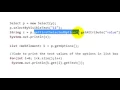 How to get the selected option value from listbox or dropdown in Selenium