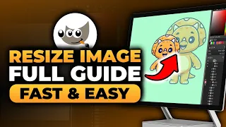 Resize Image GIMP 100 WORKS NO Yapping To The Point FAST EASY