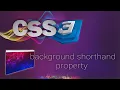 CSS for beginners 25 background shorthand property