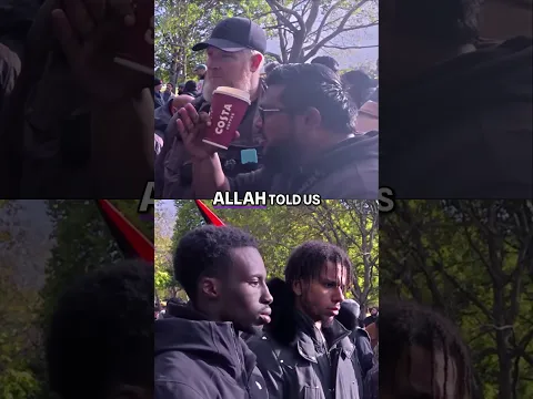 Does Allah Decide Your Destiny? John Fontain & Raihan VS German Pantheists | Speakers Corner