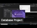 Microsoft SQL Server Database Project in Visual Studio 2022 Getting Started