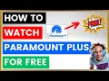 How YOU can get Paramount Plus for Free Paramount Free Account Subscription 2026