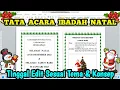 Cara Membuat Tata Acara Ibadah Natal di Microsoft Word Dengan Mudah