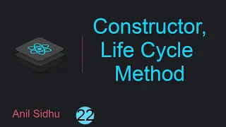 React tutorial for beginners Constructor First life cycle method