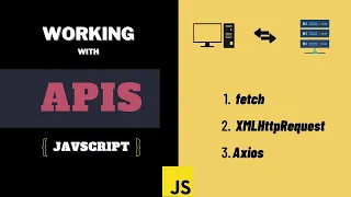 Javascript working with APIs For Beginners