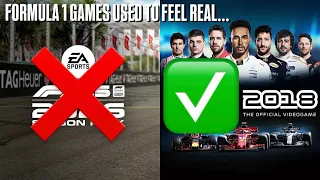 the loss of immersion in formula 1 games