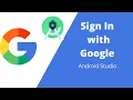 How to Integrate Google Sign In in Android Studio 2022 Part-1