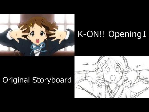 Download MP3 K-on!! Opening 1『 GO! GO! MANIAC 』Storyboard Comparison