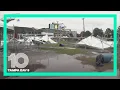 Tropical Storm Nicole damages site of EDC Orlando festival