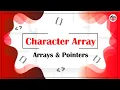 Lecture 6 2 Pointers Character Array