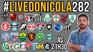 AO VIVO: TIMÃO EM CRISE, FLA PASSA VERDÃO, SP E SANTOS SOBEM, ZÊRO, VASCO, GALO E+