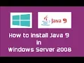 Java 9 Oracle JDK 9 Installation in Windows Server 2008 Java 9 is Released Java SE 9 JRE 9